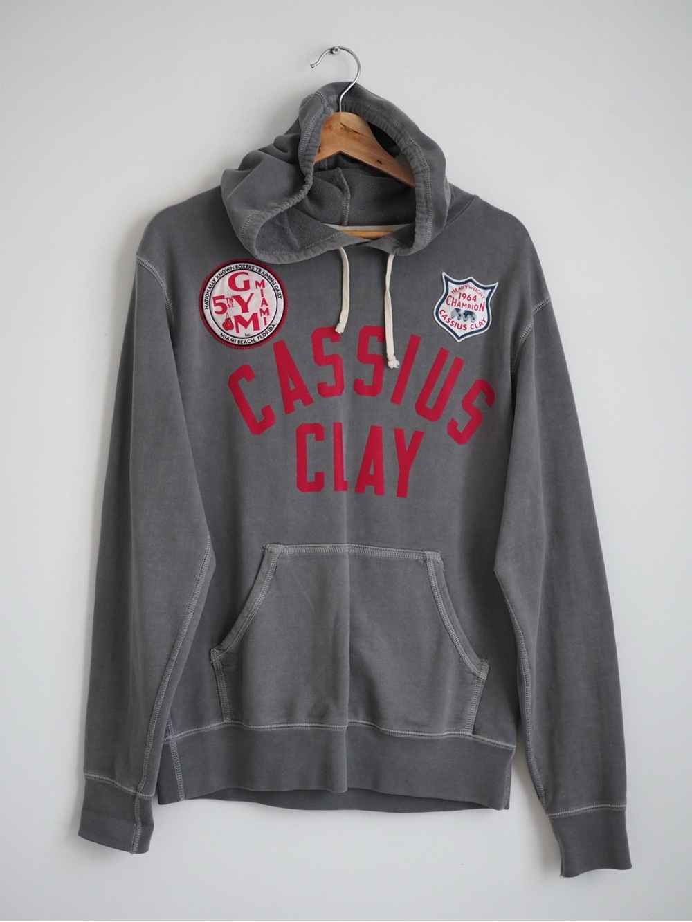 Muhammad Ali Root of fight miami boxing gym 1964 pullover cassius clay hoodie